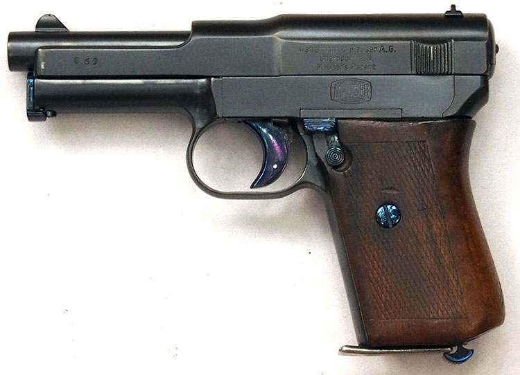 Second Variant Humpback Mauser Model 1914, Serial Number 869