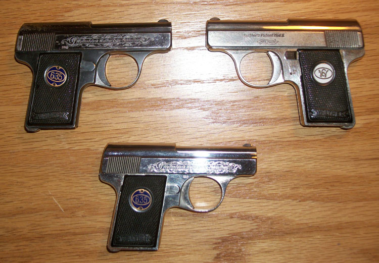 M9 Mod 9b three pistols M