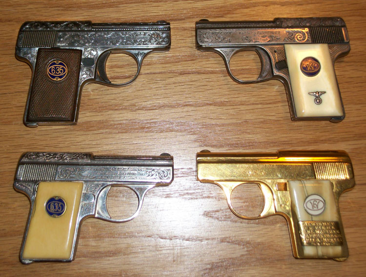 M9 high grade four pistols M