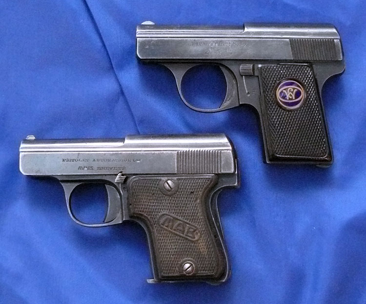 Walther Model 9 & MAB Model B