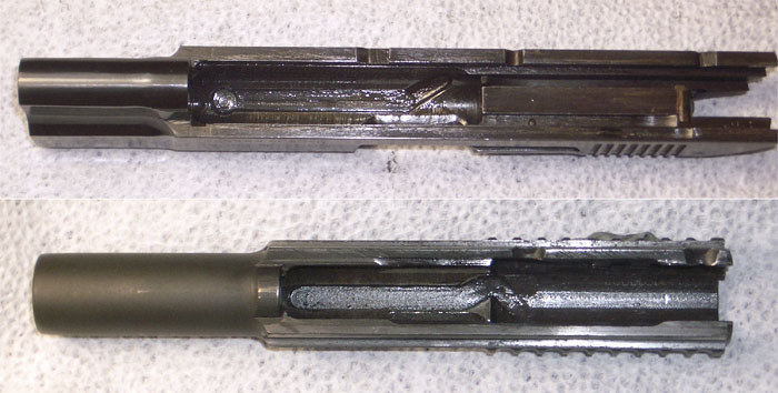 MAB PA-15 slide top and Savage slide bottom