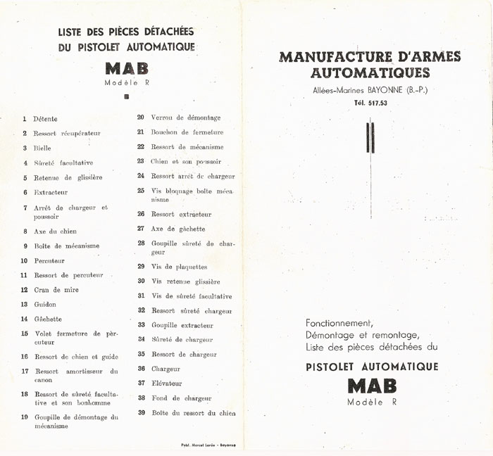 MAB R9 Manual