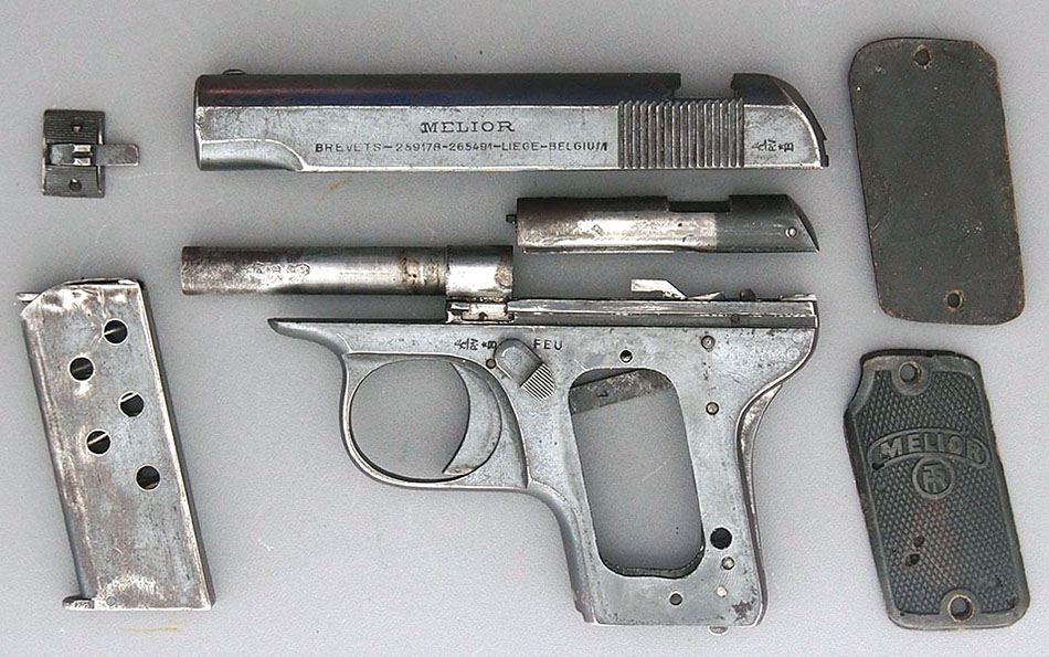 Melior Model 1920, Type 3, 6.35mm