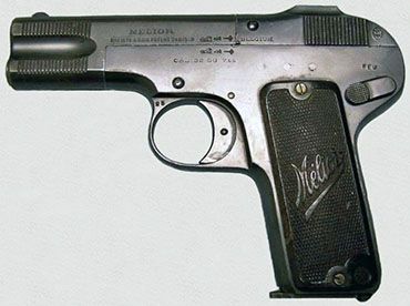 Model 1911 Melior 7.65mm Second Variation - SN 25542