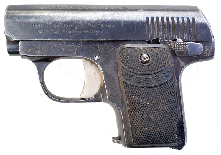 Gaspar Arizaga Vesta Pistol - SN 202506