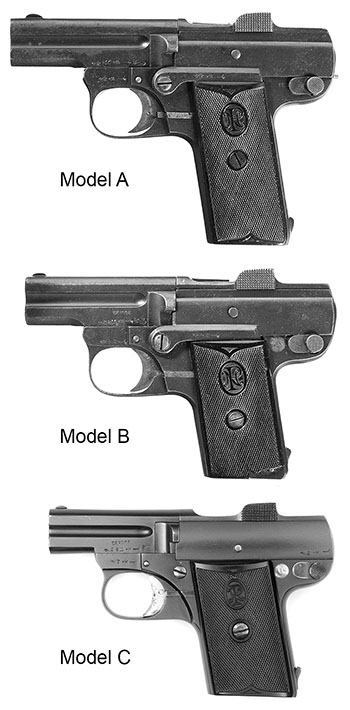 Nicolas Pieper Model 1907 Pistols