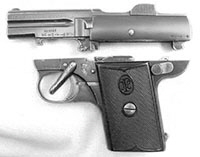N. Pieper M1908 demontant