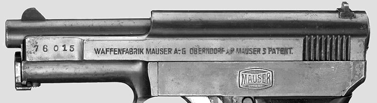 Mauser 1910 New Model - First Variant