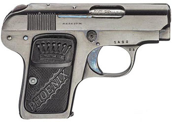 Phoenix Pistol Serial Number 1420 Marked =Victoria Arms Co=