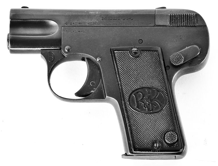 Model 1909 (Type I) Melior 6.35mm Pistol SN 1779