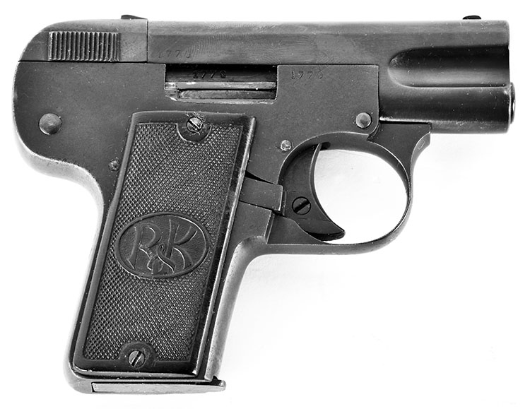 Model 1909 (Type I) Melior 6.35mm Pistol SN 1779