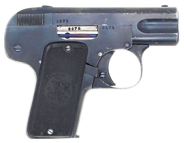 Model 1909 (Type I) Jieffeco 6.35mm Pistol SN 6675