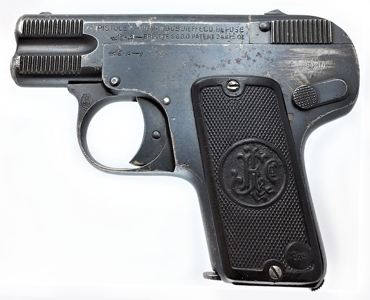 Model 1909 (Type II) Jieffeco Pistol in 6.35mm - SN 32471