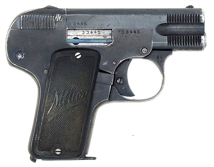 Model 1909 (Type II) Melior Pistol in 6.35mm - SN 33445