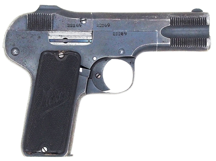 Model 1909 (Type II) Melior Pistol in 7.65mm - SN 22269