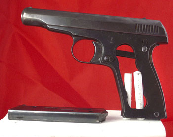 Remington 51 prototype with missing grip