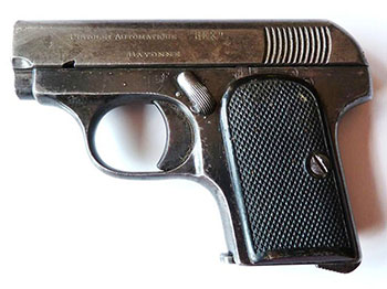 REX Pistol - photo courtesy Jean Claude Kempf