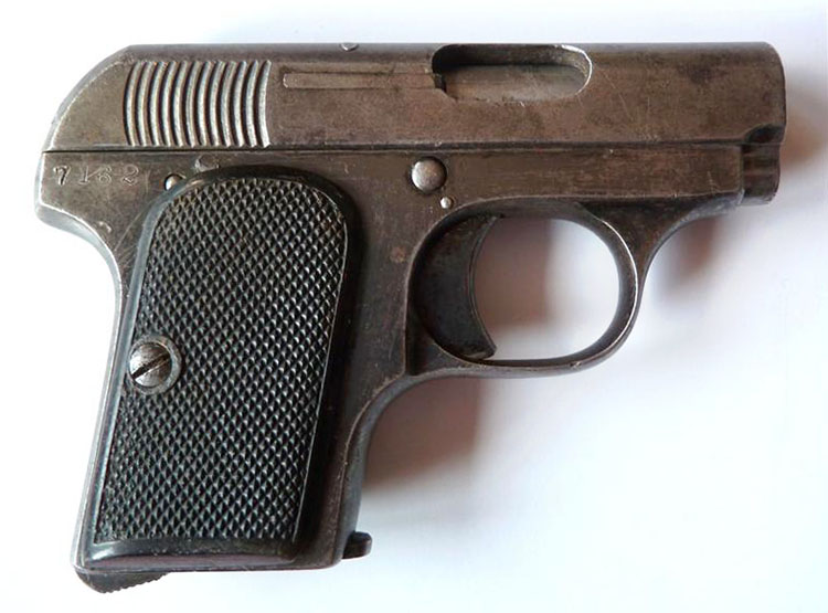 REX Pistol - photograph courtesy Jean Claude Kempf