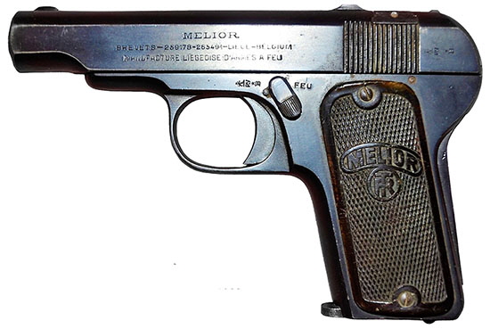 Melior Model 1922 in 7.65mm - SN 33604