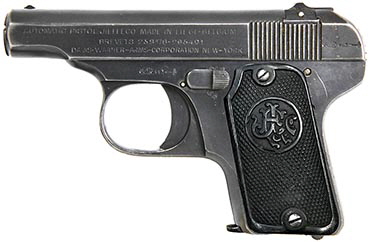 Jieffeco Model 1920, Type 2 - SN 48407 w/ Davis-Warner Arms Corporation Inscription