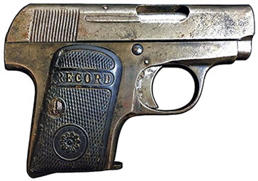 French-made Record pistol - SN 760