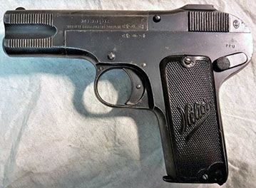 Model 1911 Melior 7.65mm Second Variation - SN 26108