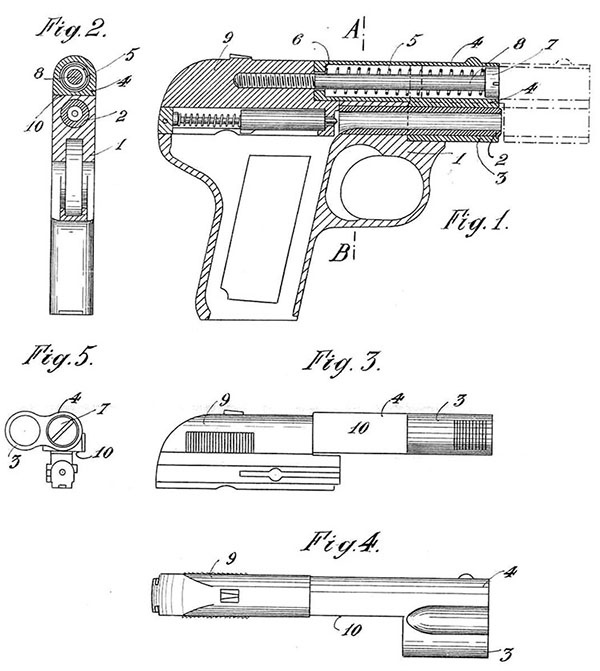 Patent Diagram from Belgian Patent 230218