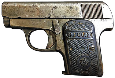 French-made Record pistol - SN 760