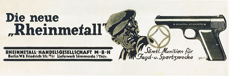 Rheinmetall Advertisement -1924