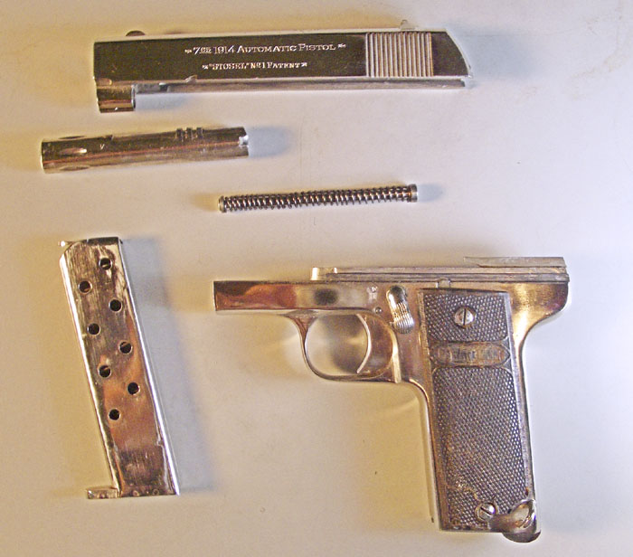 Stosel No. 1 Eibar Pistol parts