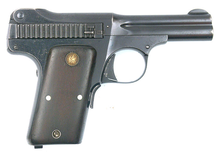 Smith & Wesson .35 Caliber Auto Pistol. Bill Chase collection