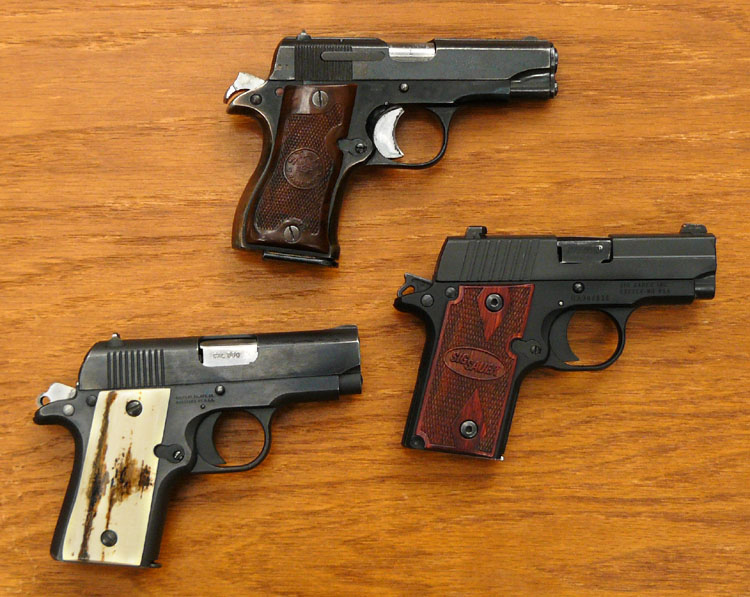 Star DK, Colt Mustang, SIG P238