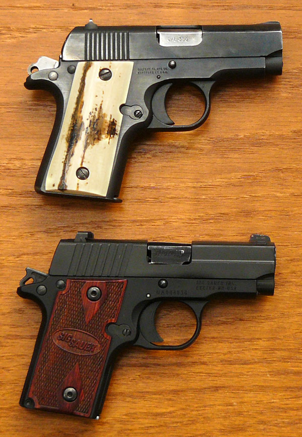 Colt Mustang & SIG Sauer P238