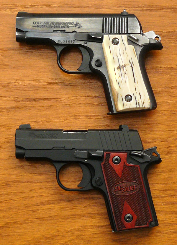 Colt Mustang & SIG Sauer P238