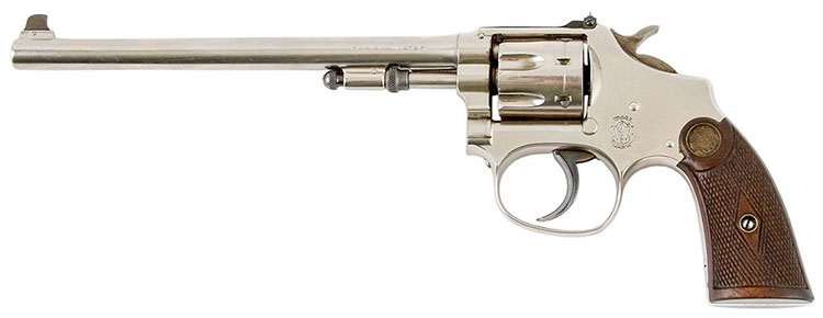 Smith & Wesson .22 Hand Ejector - Target Model - Serial Number 19614