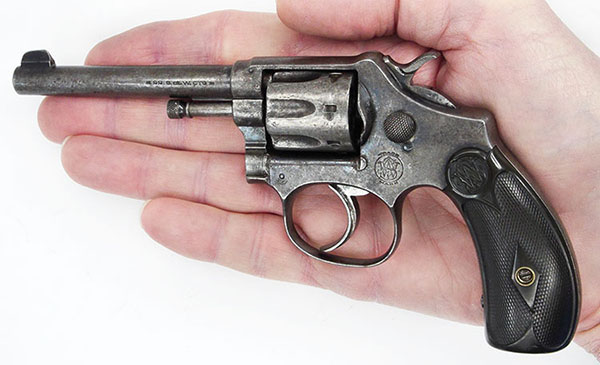 Smith & Wesson .22 Hand Ejector - Serial Number 4383