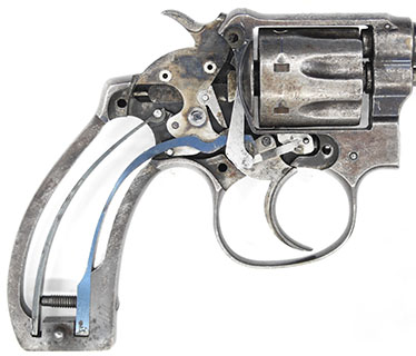 Smith & Wesson .22 Hand Ejector Lockwork - Serial Number 4383