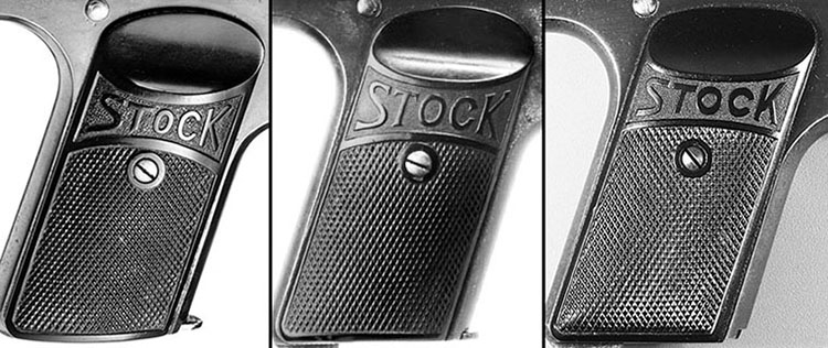 Franz Stock Grip Plates - 7.65mm