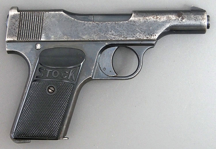 7.65mm Franz Stock Pistol - Type 2, First Variant - Ed Buffaloe