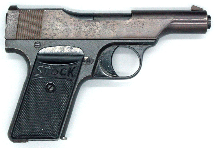 7.65mm Franz Stock Pistol - Type 2, Second Variant - Ed Dittus