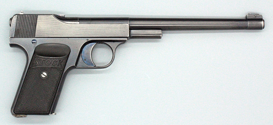 Franz Stock .22 Target Pistol - SN 54