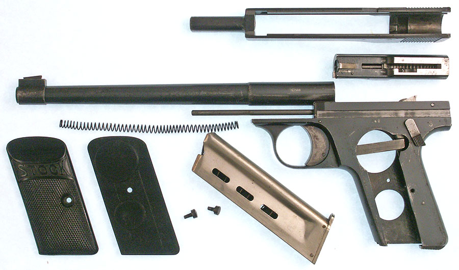 Franz Stock .22 Target Pistol - SN 940