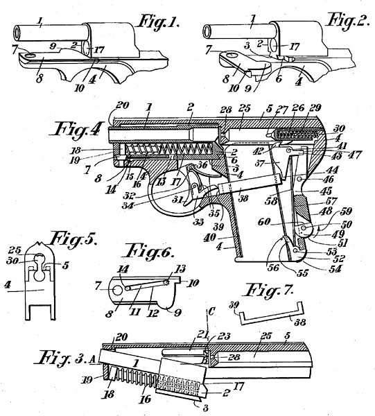 Thomas Martin Patent Drawing - US Patent 935672