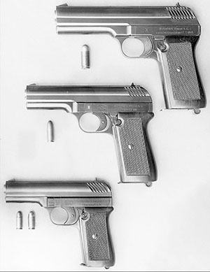 Mauser Nickl Prototypes - c. 1917