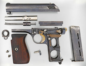 CZ Model 1924 - SN 35654 - Field Stripped