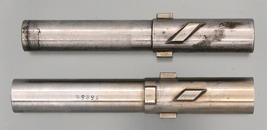 Top: vz. 22 barrel - Bottom: vz.24 barrel