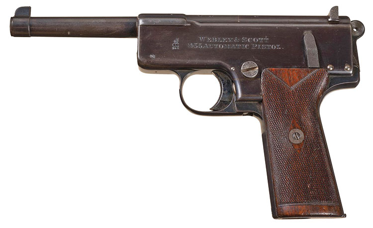 Webley & Scott Model 1904 - .455 Caliber