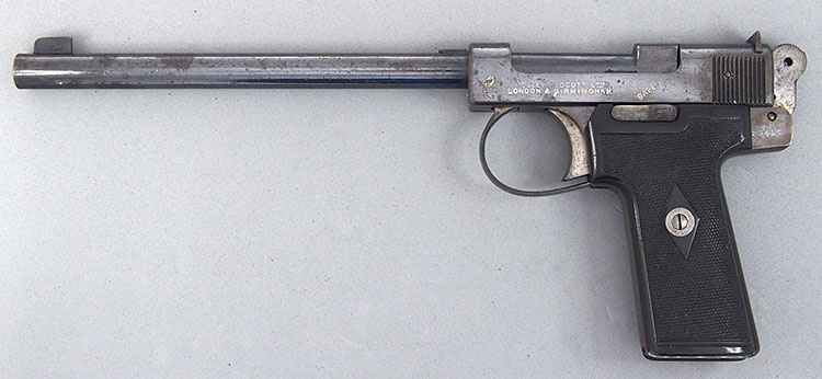 Webley & Scott Model 1911 .22 Caliber Target Pistol - SN 98412