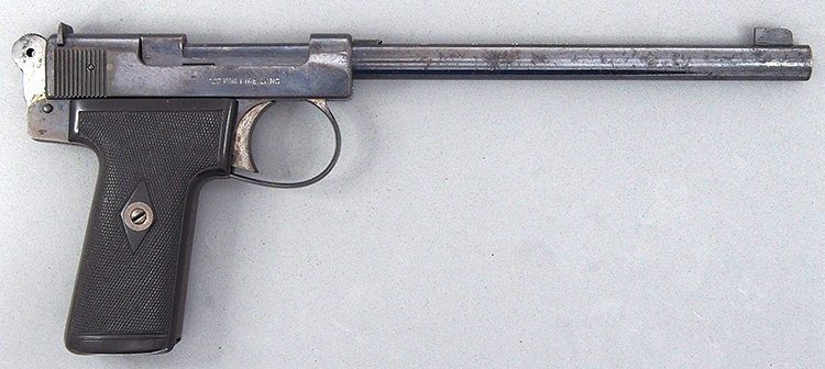 Webley & Scott Model 1911 .22 Caliber Target Pistol - SN 98412