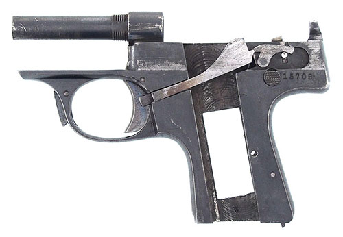 Late Walther Model 1lockwork.